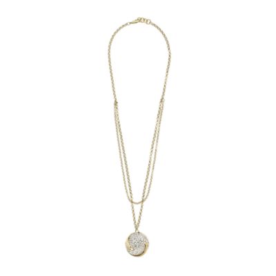 Lulu Frost for J.Crew swirling waves pendant necklace
