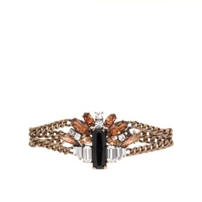 Piled stones bracelet