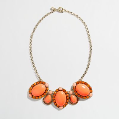 Factory crystal brooch necklace