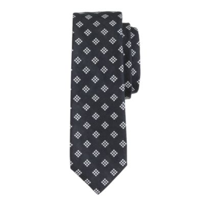 Indigo dot tie