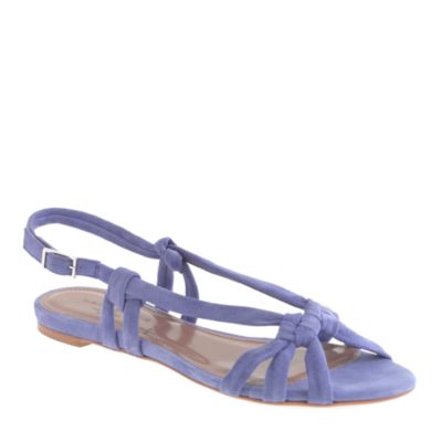 Pre-order Tabitha Simmons&reg; for J.Crew Maggie Mott sandals in suede