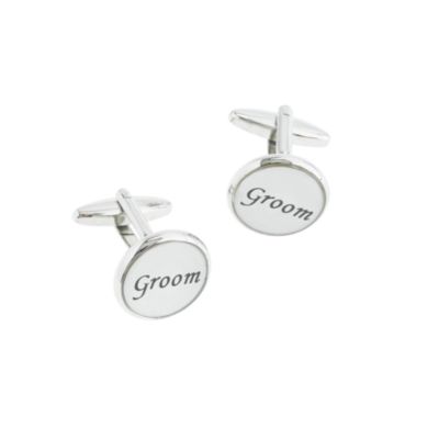Groom cuff links