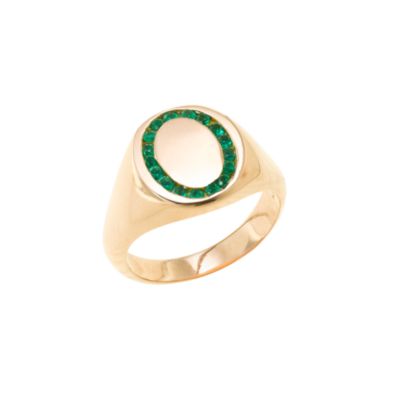 Jessica Biales candy signet ring