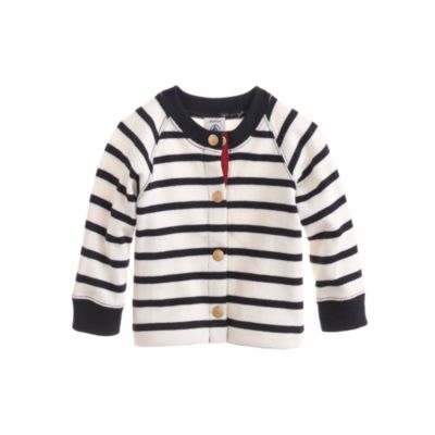 Baby Petit Bateau® stripe cardigan