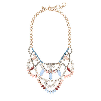 Crystal lace necklace