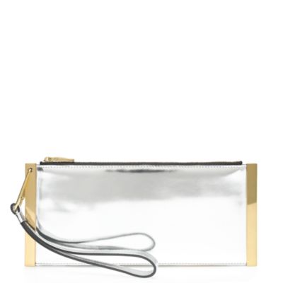 Mirror metallic bar clutch