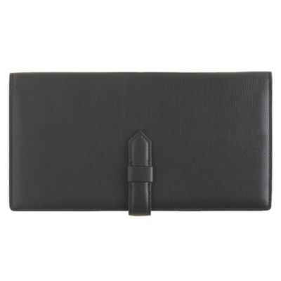 Leather travel wallet
