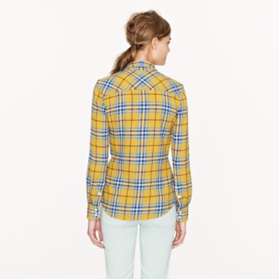 Boy shirt in flannel