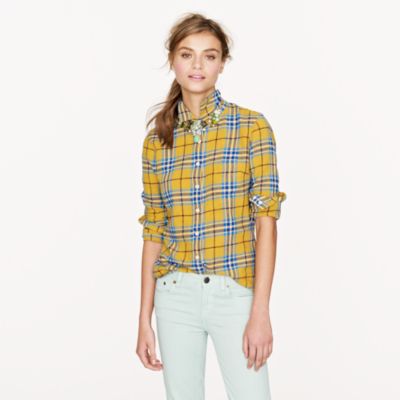 Boy shirt in flannel
