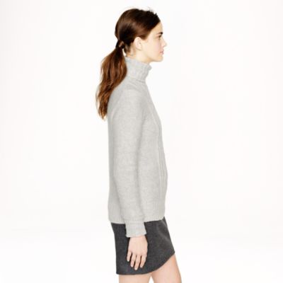 Cambridge cable turtleneck sweater