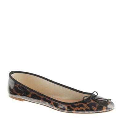 Classic leopard ballet flats