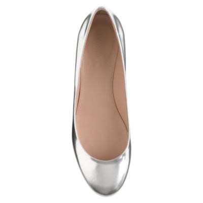 Janey metallic flats