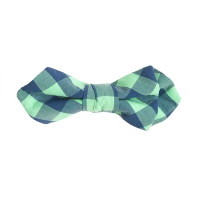 Boys' gingham bow tie