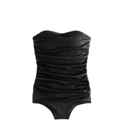 Ruched bandeau tank