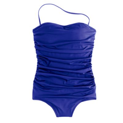 Ruched bandeau tank