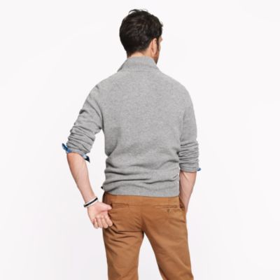 Cashmere half-zip sweater