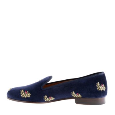 Stubbs & Wootton&reg; for J.Crew classic velvet slippers