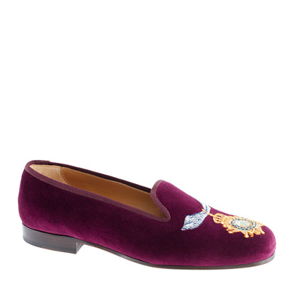 Stubbs & Wootton® for J.crew classic velvet slippers