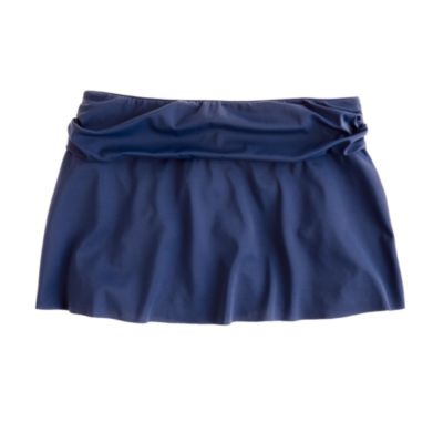Cinched beach skirt