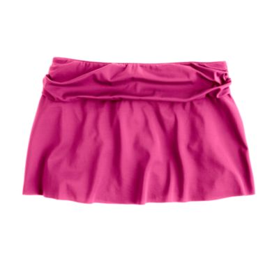 Cinched beach skirt