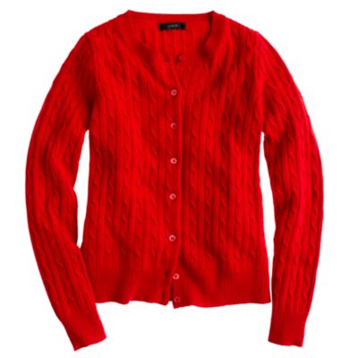 Cambridge cable cardigan