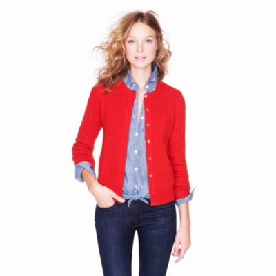 Cambridge cable cardigan