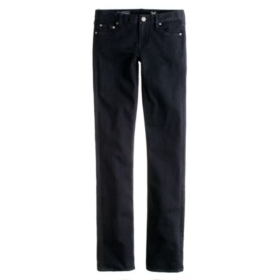 Matchstick jean in pitch black wash
