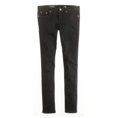 Toothpick jean in pitch black wash