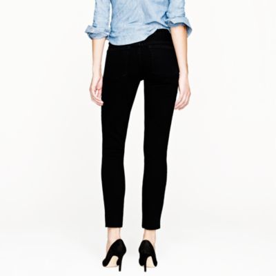 Toothpick jean in pitch black wash