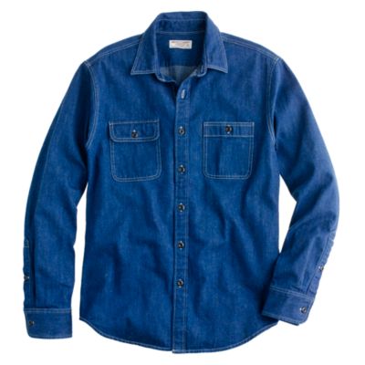 Wallace & Barnes denim workshirt