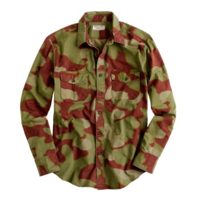 Wallace & Barnes camouflage shirt