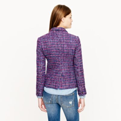 Multicolor tweed jacket