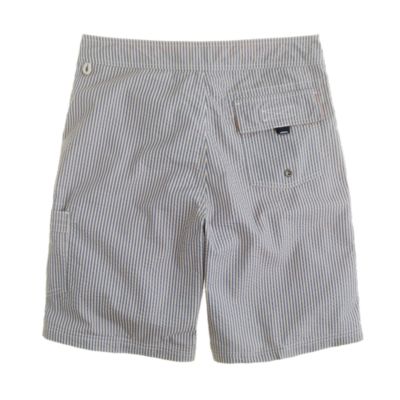 9" board shorts in seersucker