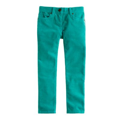 Girls' stretch toothpick cord