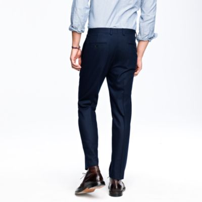 Ludlow Fielding slim suit pant in English wool