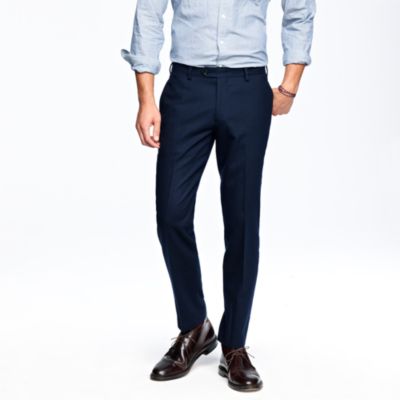 Ludlow Fielding slim suit pant in English wool