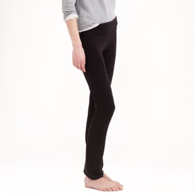 Foldover knit pant