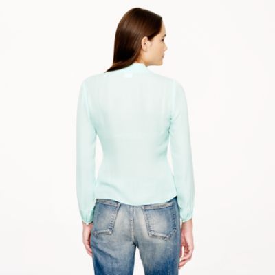 Collection draped georgette top