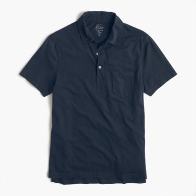 Broken-in pocket polo