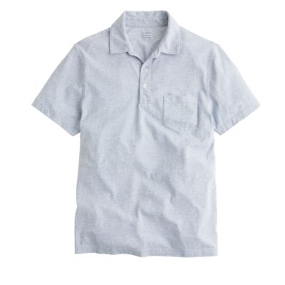 Broken-in pocket polo
