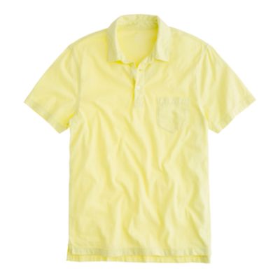 Tall broken-in pocket polo