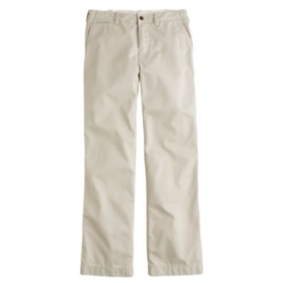 Broken-in chino in bootcut fit