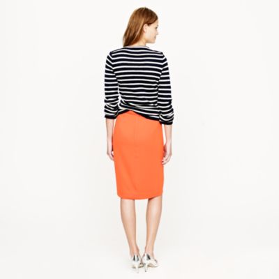 Petite draped skirt