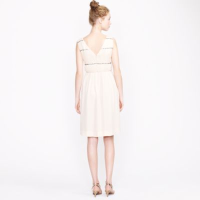 Collection beaded chiffon dress
