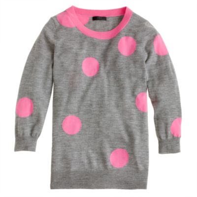 Tippi sweater in polka dot