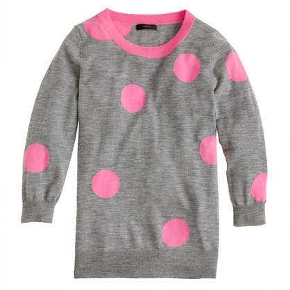 Tippi sweater in polka dot