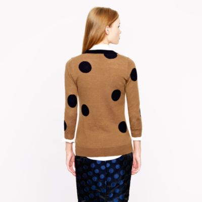 Tippi sweater in polka dot