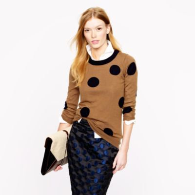 Tippi sweater in polka dot