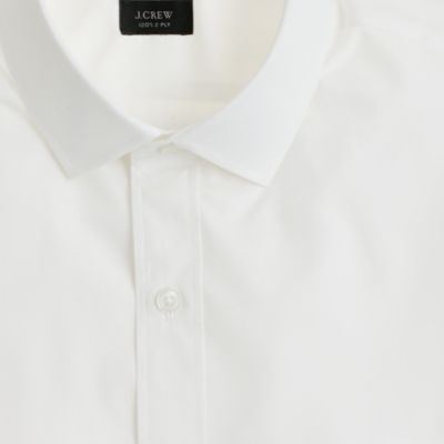Classic spread-collar shirt in solid