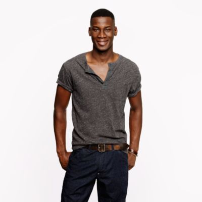 Wallace & Barnes short-sleeve henley